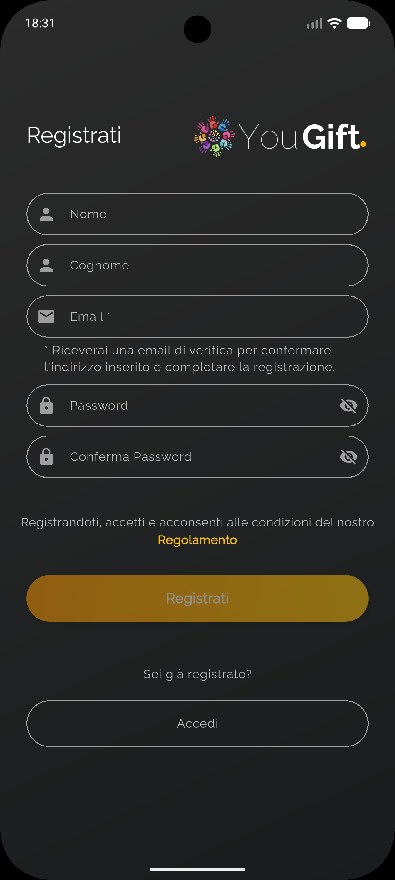 YouGift app – schermata 5